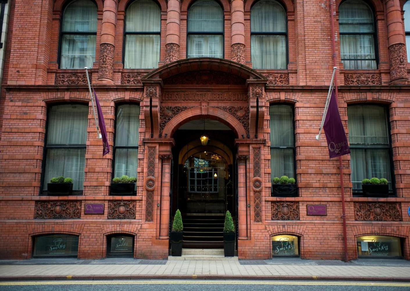 Quebecs Hotel Leeds - Luxury Boutique Hotel
